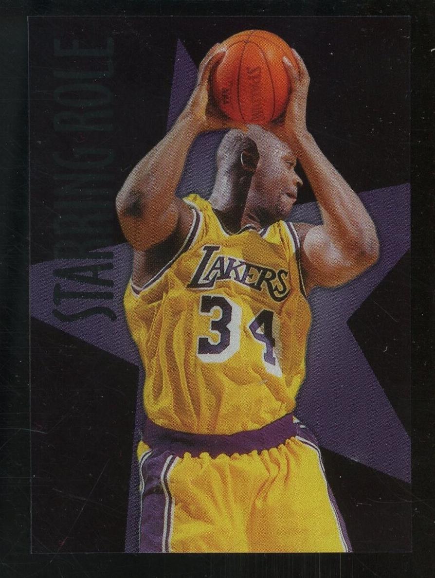 1996 Fleer Ultra Basketball Shaquille O'Neal #8