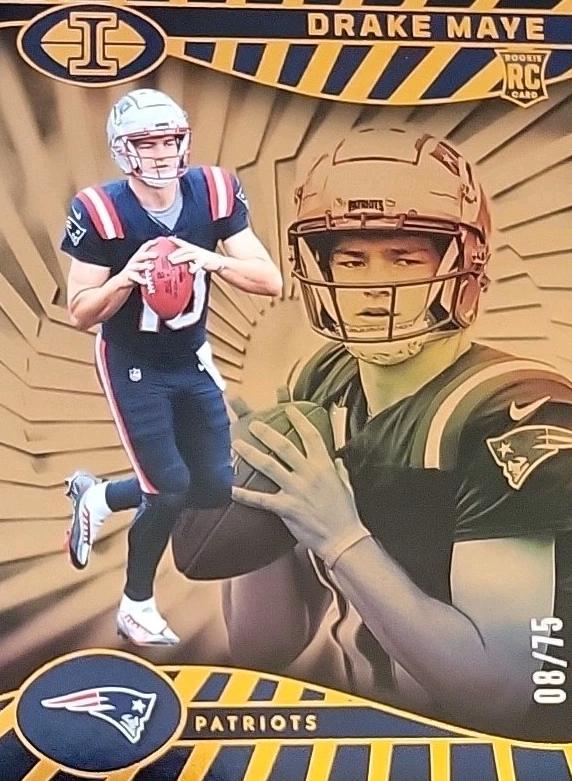 2024 Panini Illusions Football Bronze Trophy Collection Drake Maye #59