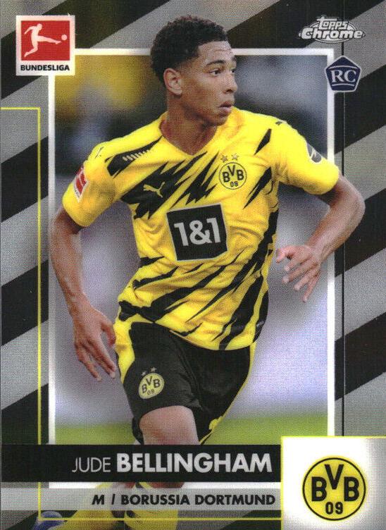 2020 Topps Chrome Bundesliga Soccer Jude Bellingham #31 PSA 10