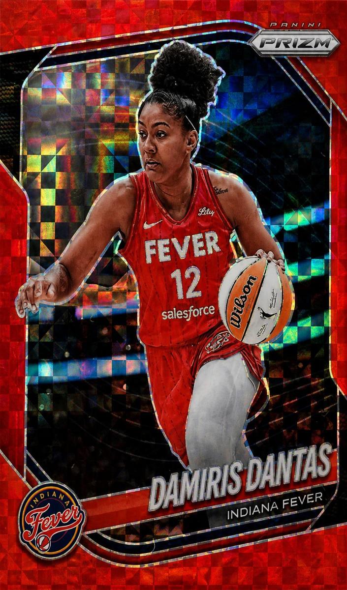 2025 Panini Prizm WNBA Basketball Red Power Damiris Dantas #42