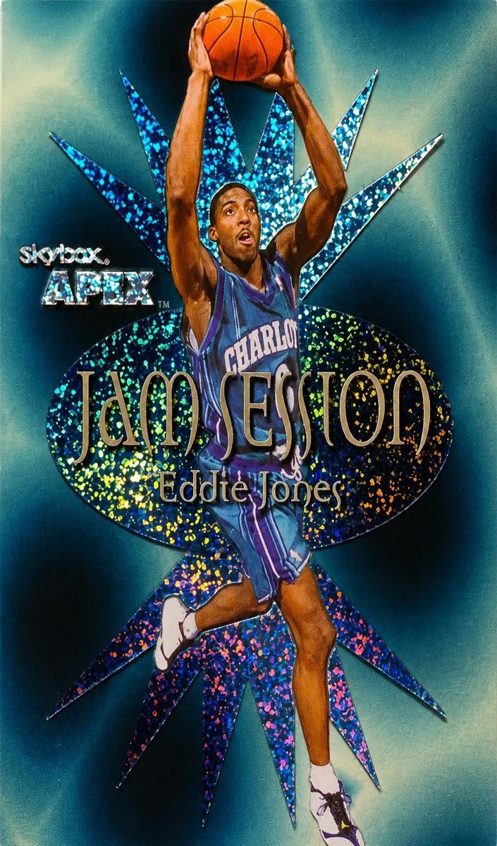 1999 Skybox Apex Basketball Eddie Jones #14 JS PSA 10