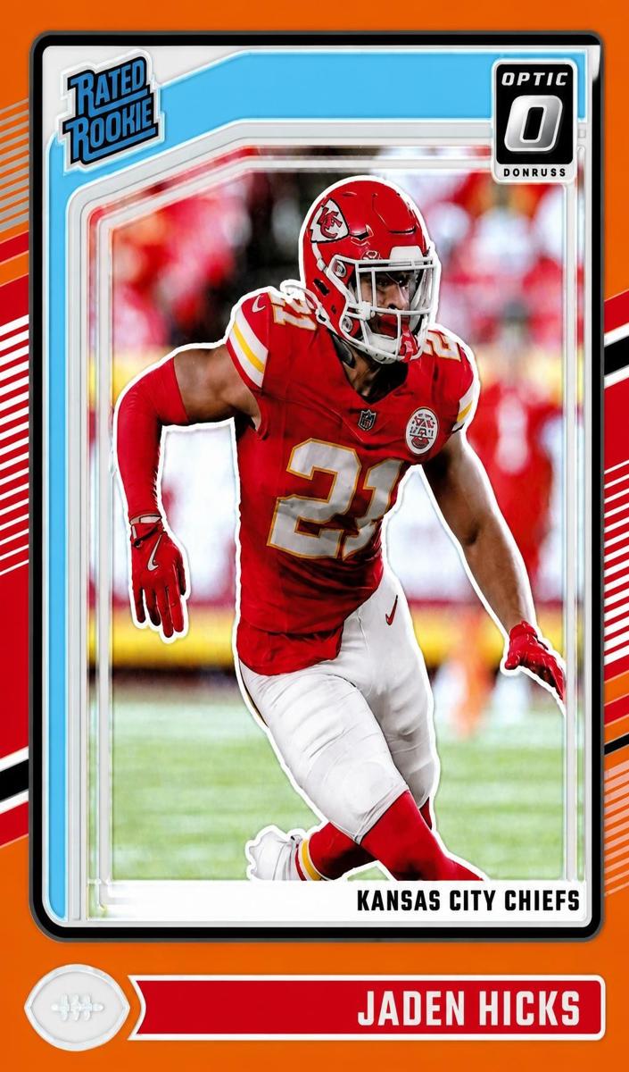 2024 Donruss Optic Football Orange Jaden Hicks #237 PSA 9