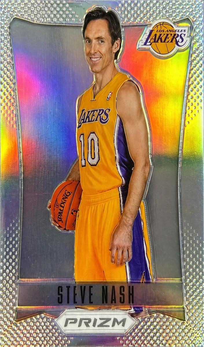 2012 Panini Prizm Basketball Silver Prizm Steve Nash #113 PSA 9