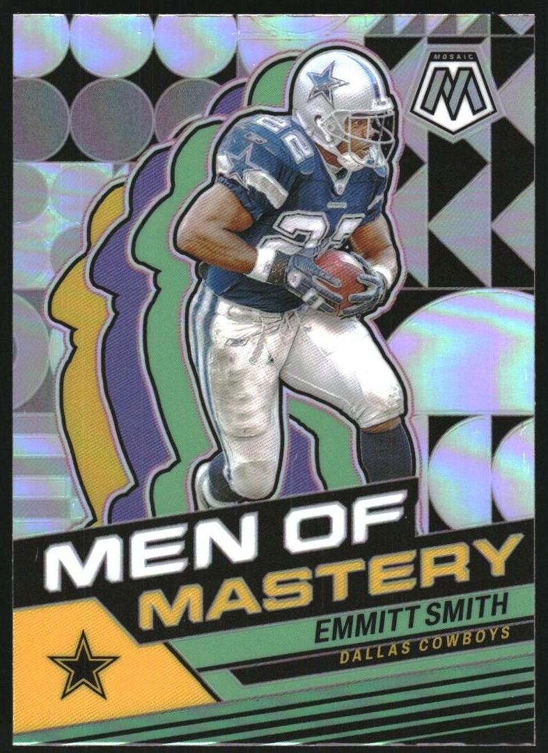 2024 Panini Mosaic Football Silver Emmitt Smith #MM-15 PSA 9