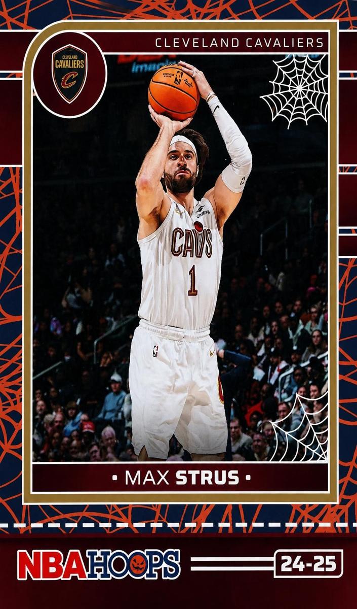 2024 Panini Haunted Hoops Basketball Holo Webs Max Strus #63