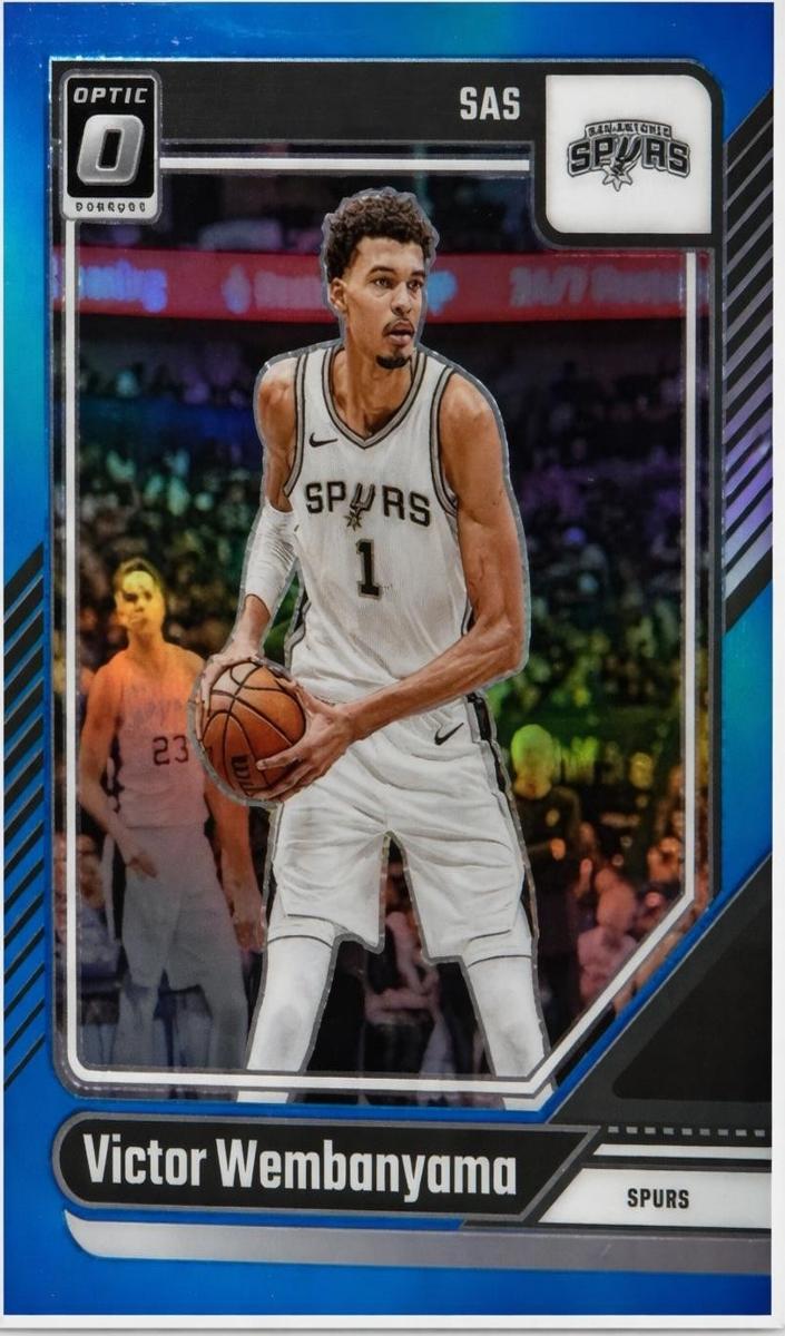 2024 Donruss Optic Basketball Aqua Victor Wembanyama #45