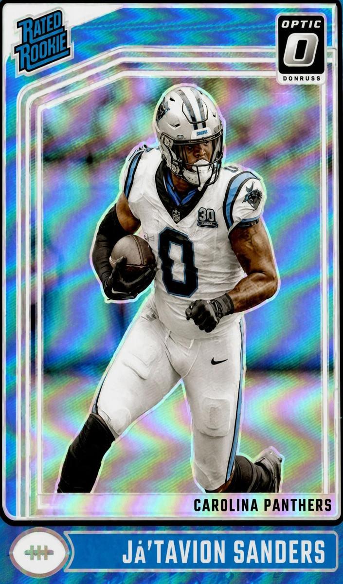 2024 Donruss Optic Football Rocket Ja'Tavion Sanders #244