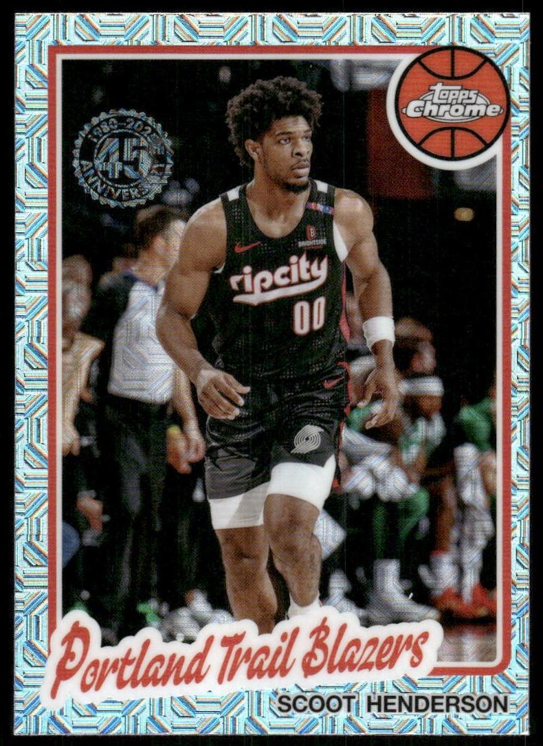 2025 Topps Basketball Scoot Henderson #TC-SH