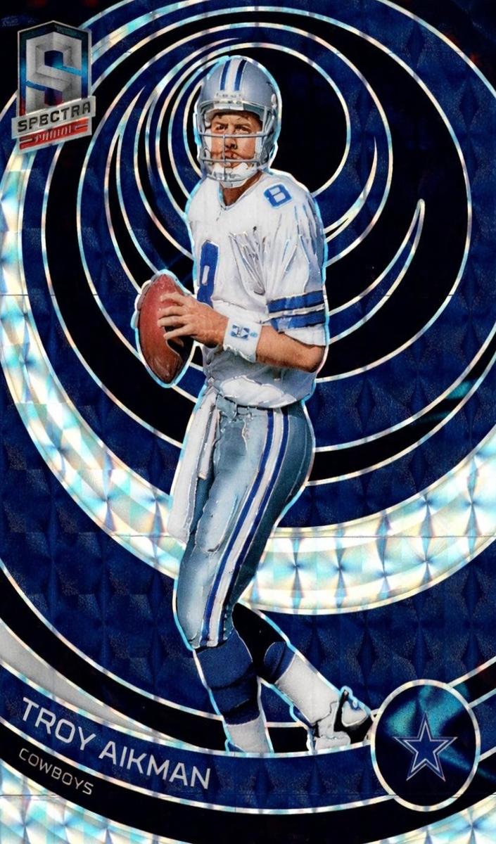 2023 Panini Spectra Football Interstellar Troy Aikman #102 PSA 9