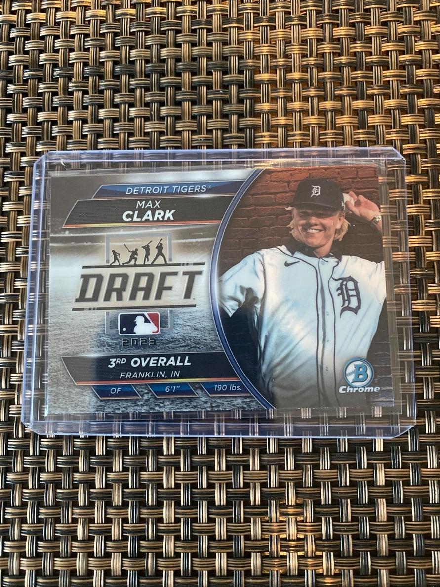 2023 Bowman Draft Chrome Baseball Max Clark #BDN-8 PSA 9