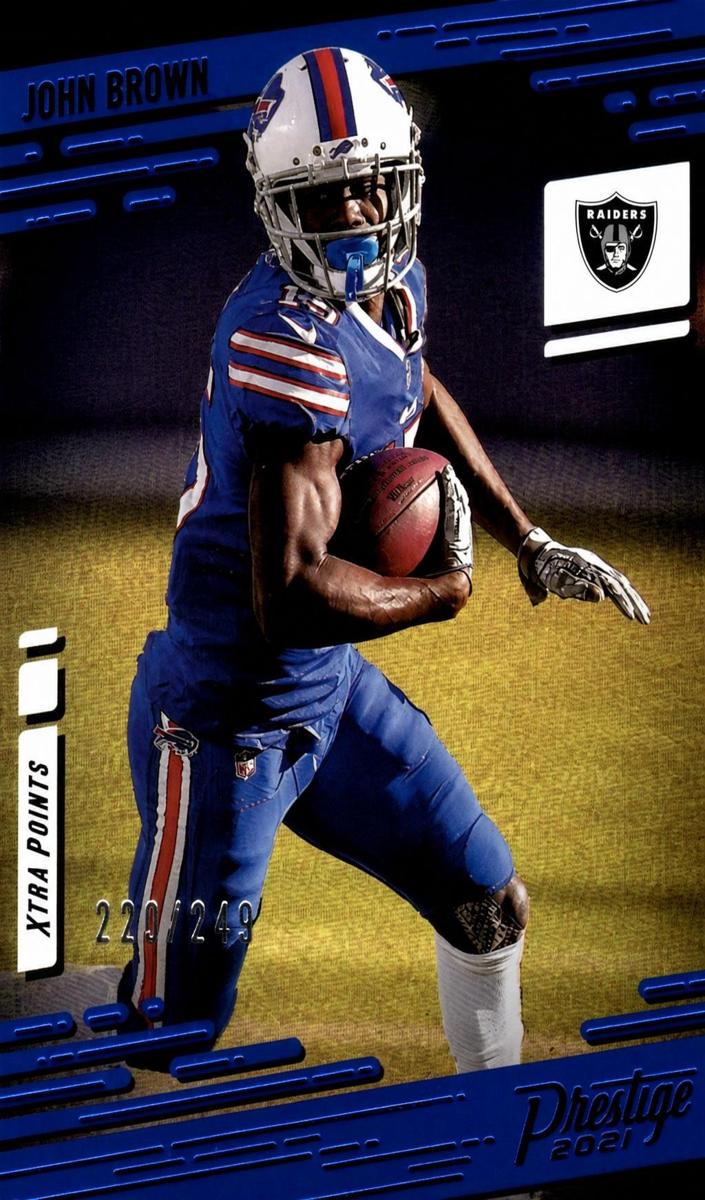 2021 Panini Prestige Football John Brown #139