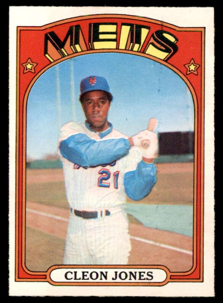1972 O-Pee-Chee Baseball Cleon Jones #31