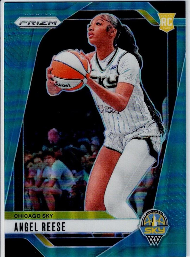 2024 Panini Prizm WNBA Basketball Teal Angel Reese #10
