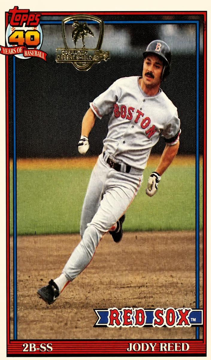1991 Topps Baseball Jody Reed #247