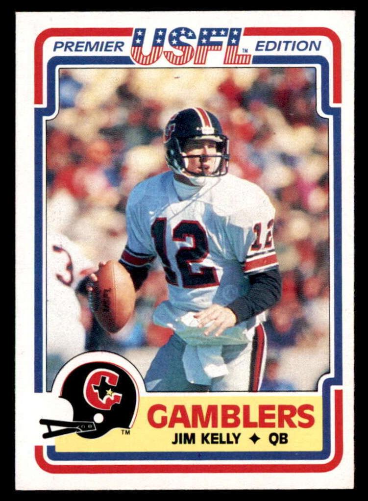 1984 Topps USFL Football Jim Kelly #36
