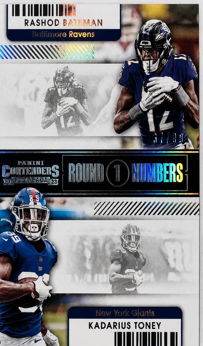 2021 Panini Contenders Football Rashod Bateman #RN-RBA