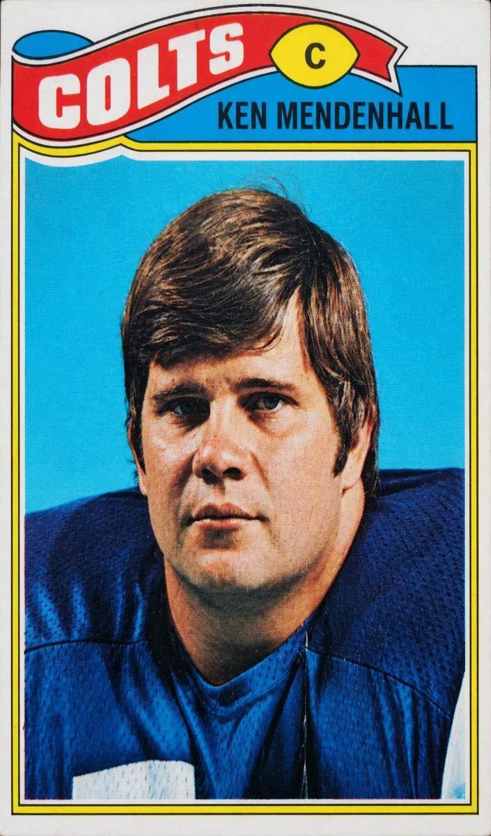 1977 Topps Mexican Football Ken Mendenhall #13