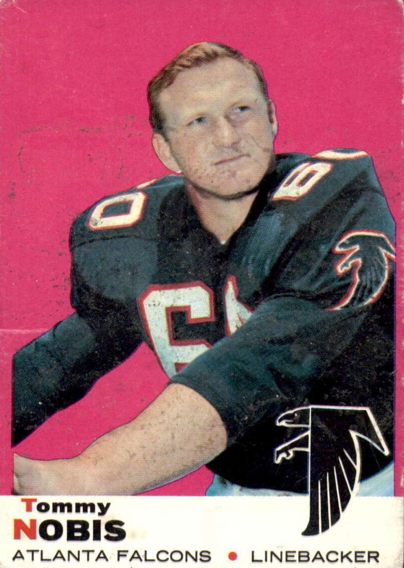 1969 Topps Football Tommy Nobis #93
