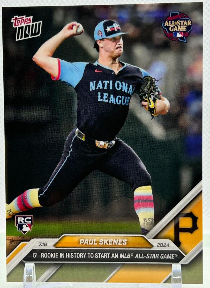2024 Topps Now Baseball Paul Skenes #436 PSA 10