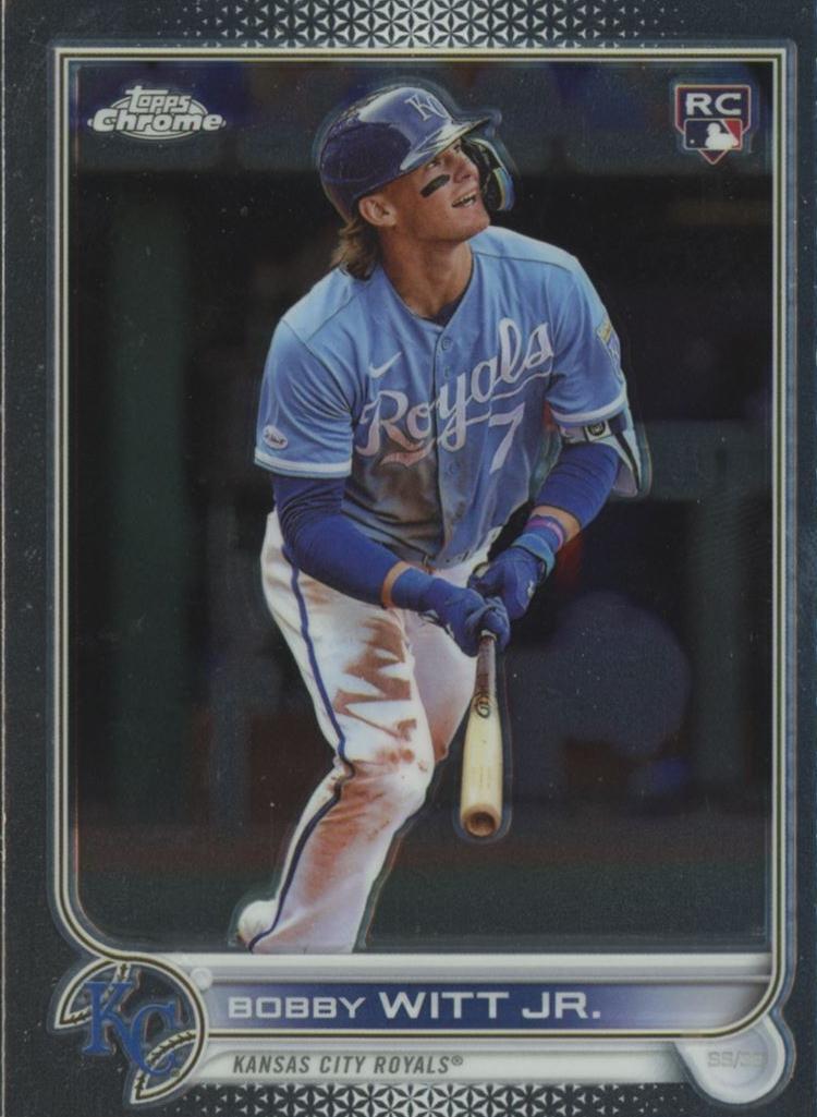 2022 Topps Chrome Update Baseball Bobby Witt Jr. #USC35 RAW Ungraded