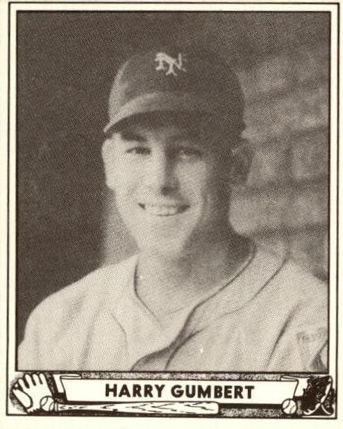 1940 Play Ball Baseball Harry Gumbert #86