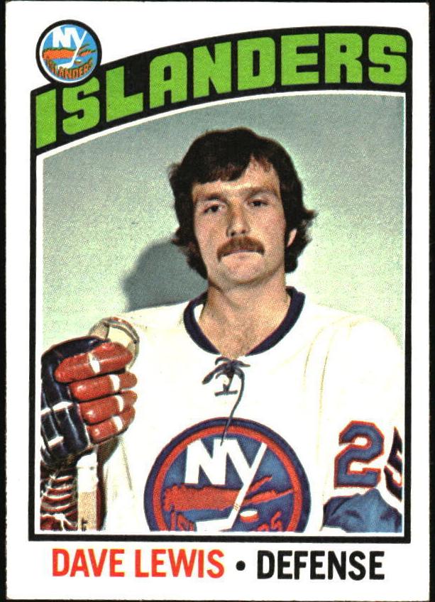 1976 Topps Hockey Dave Lewis #221