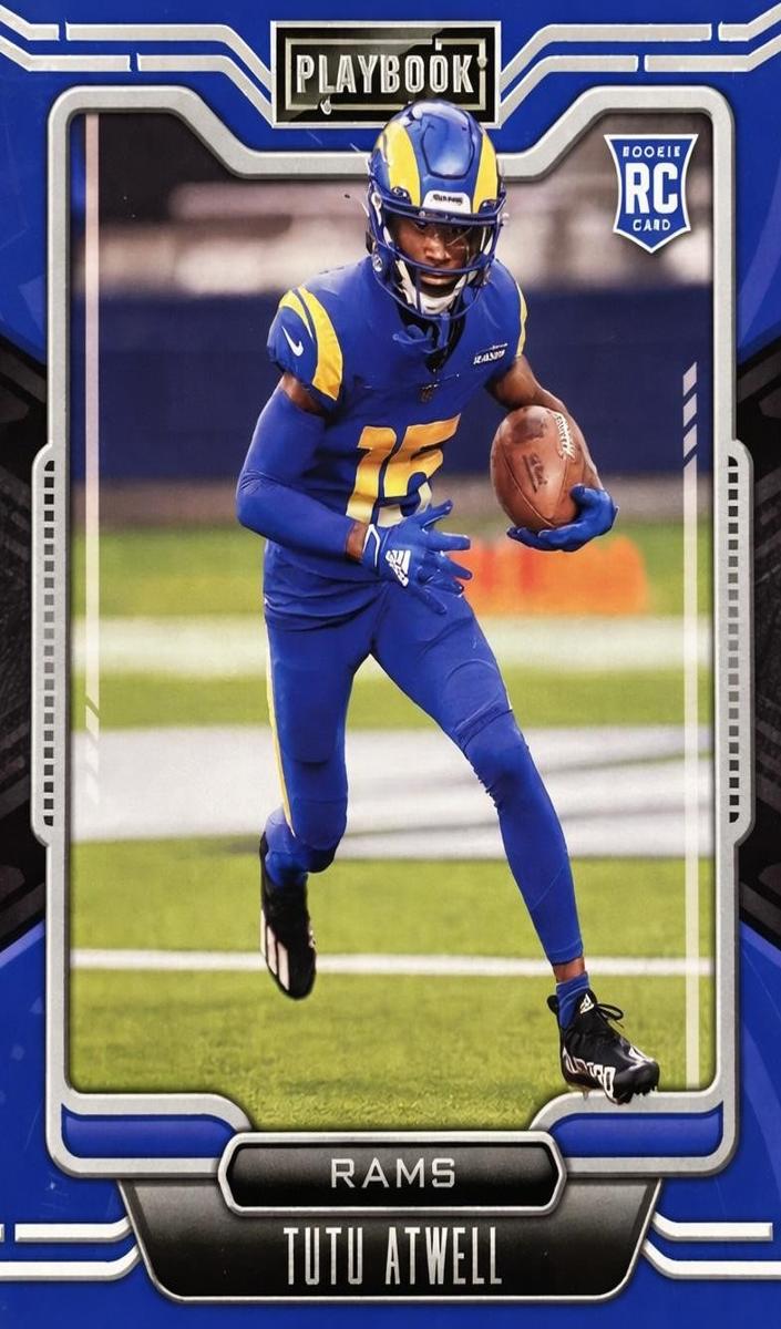 2021 Panini Playbook Football Tutu Atwell #119