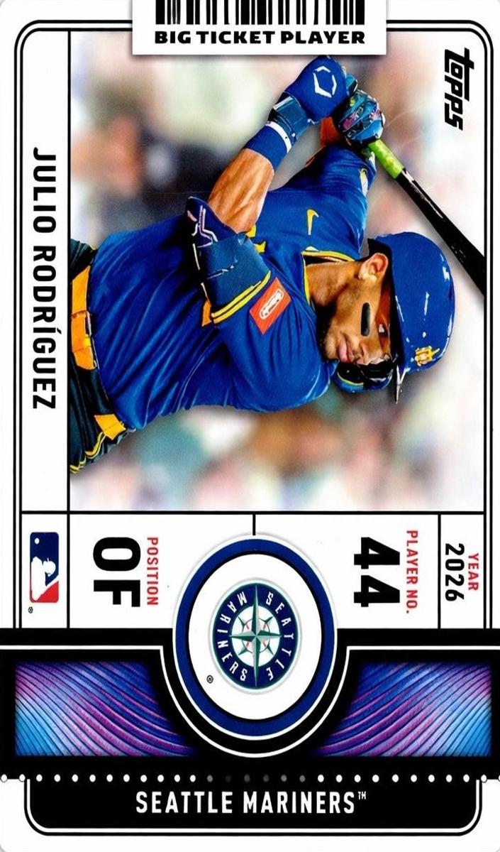 2026 Topps Baseball Julio Rodriguez #BTP-21