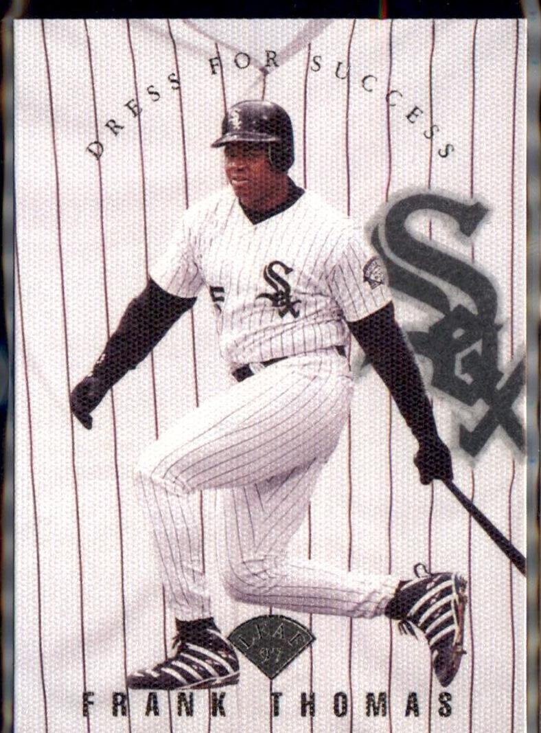 1997 Leaf Baseball Frank Thomas #4 PSA 9