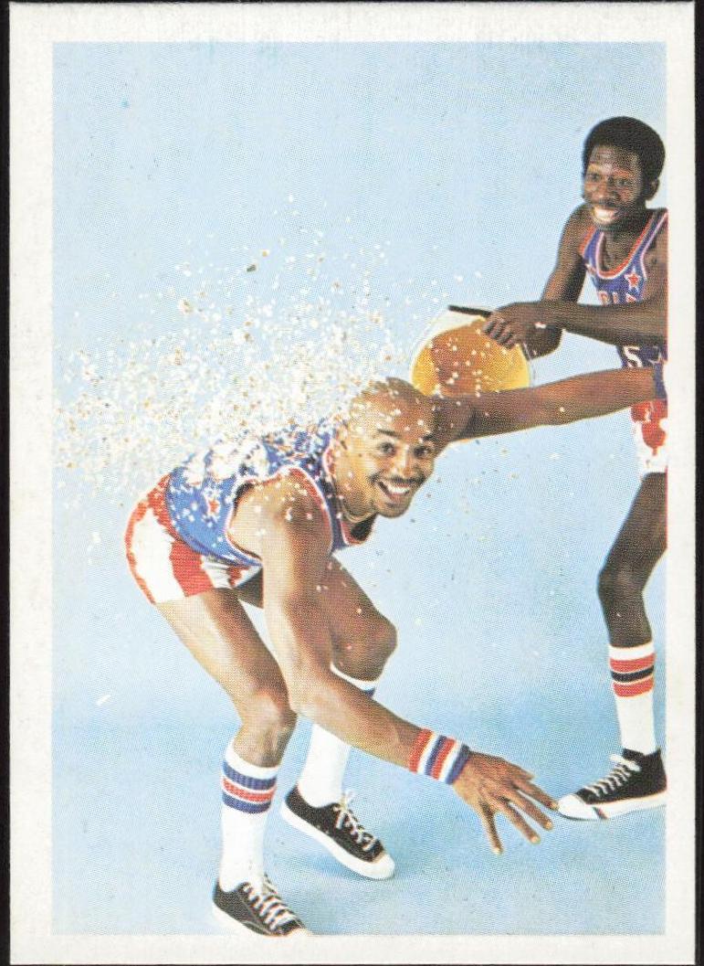 1971 Fleer Harlem Globetrotters Basketball Geese Ausbie #26