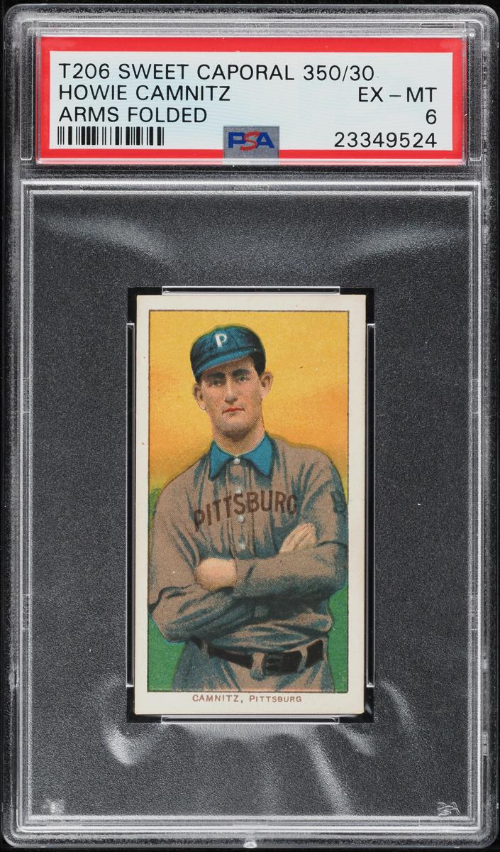 1909-11 T206 Baseball Arms Folded Howie Camnitz #NNO PSA 2