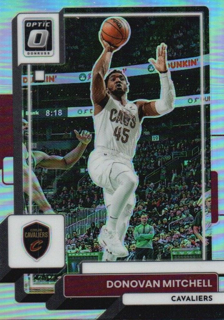 2022 Donruss Optic Basketball Holo Donovan Mitchell #72 PSA 10