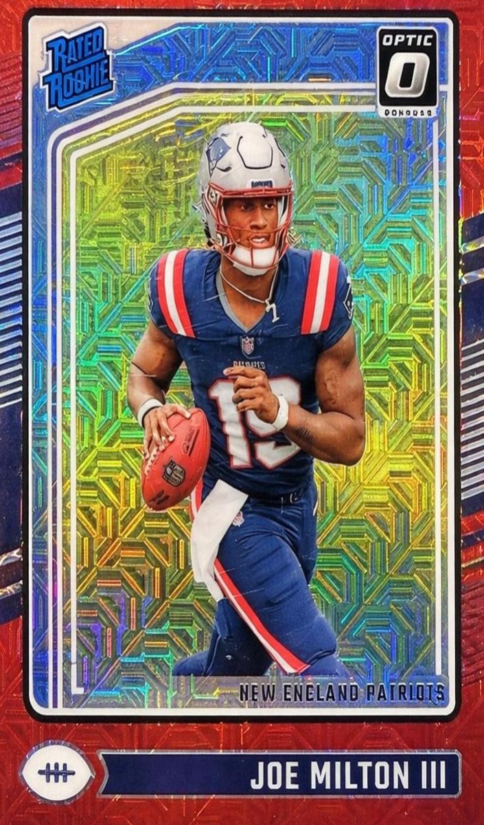 2024 Donruss Optic Football Red Mojo Joe Milton III #255