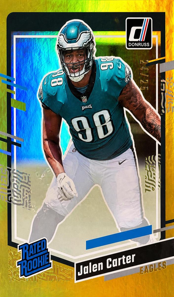 2023 Panini Donruss Football Gold Jalen Carter #381