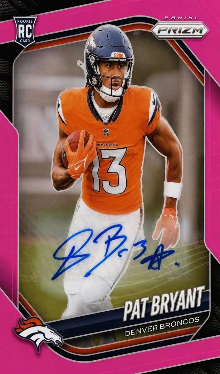 2025 Panini Prizm Football Pink Pat Bryant #366