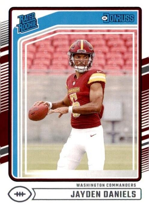 2024 Panini Donruss Football Jayden Daniels #389 PSA 10