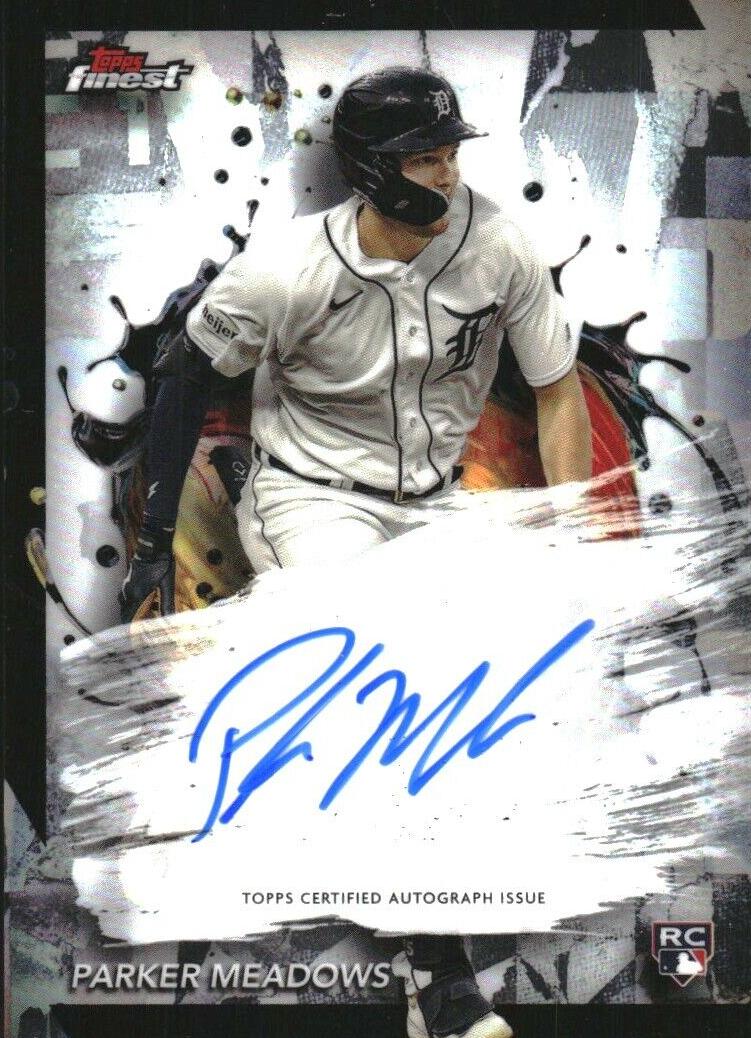 2024 Topps Finest Baseball Parker Meadows #FA-PM