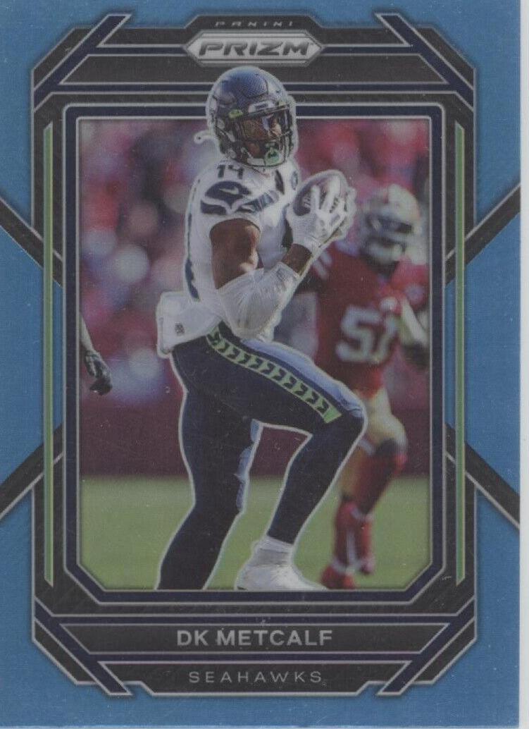 2022 Panini Prizm Football Light Blue DK Metcalf #256