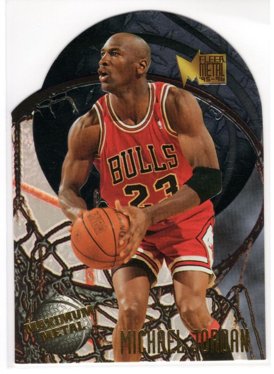 1995 Fleer Metal Basketball Michael Jordan #4