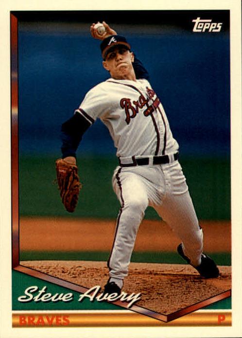 1994 Topps Baseball Steve Avery #137