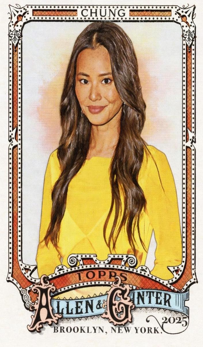 2025 Topps Allen & Ginter Baseball Silver Portrait Jamie Chung #299
