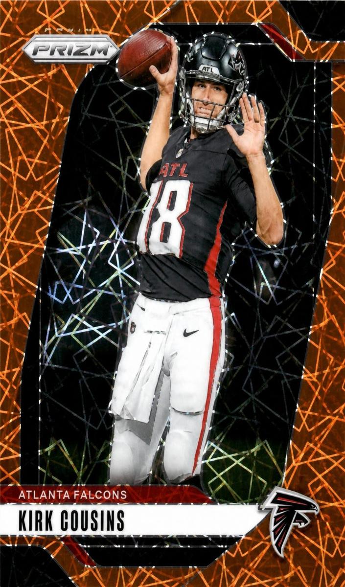 2024 Panini Prizm Football Lazer Kirk Cousins #10