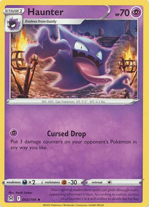2022 Pokemon Lost Origin Haunter #65