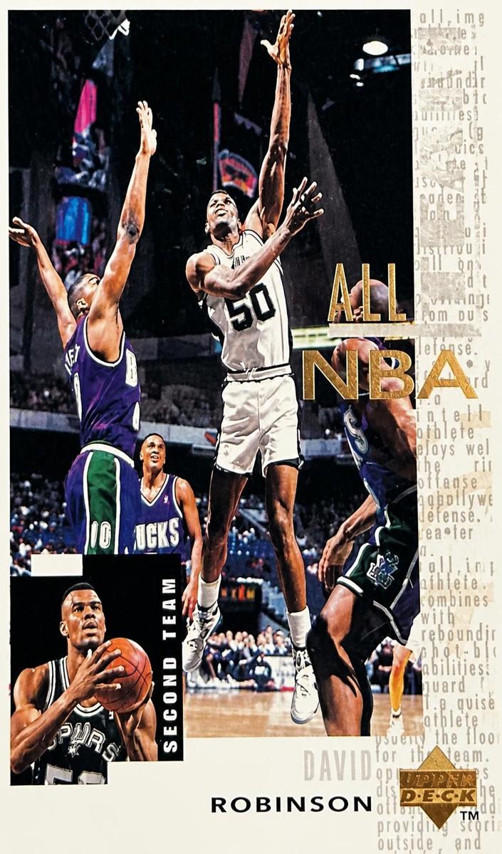 1994 Upper Deck Basketball David Robinson #18
