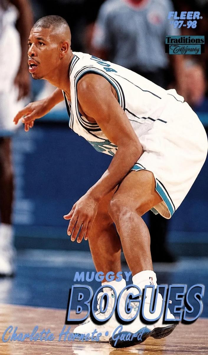 1997 Fleer Basketball Tiffany Muggsy Bogues #63