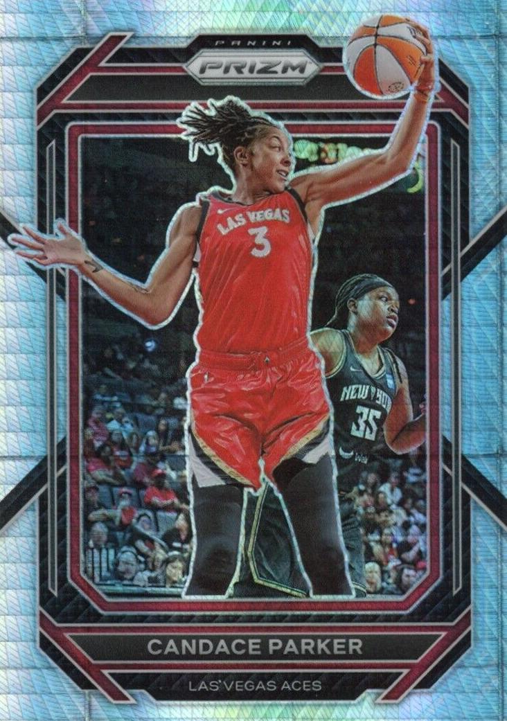 2023 Panini Prizm WNBA Basketball Hyper Candace Parker #77 PSA 8.5