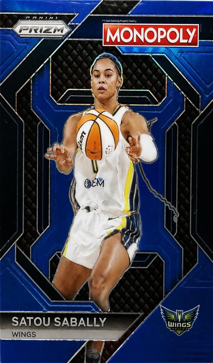 2024 Panini Prizm Monopoly WNBA Basketball Boardwalk Blue Satou Sabally #WNBA8