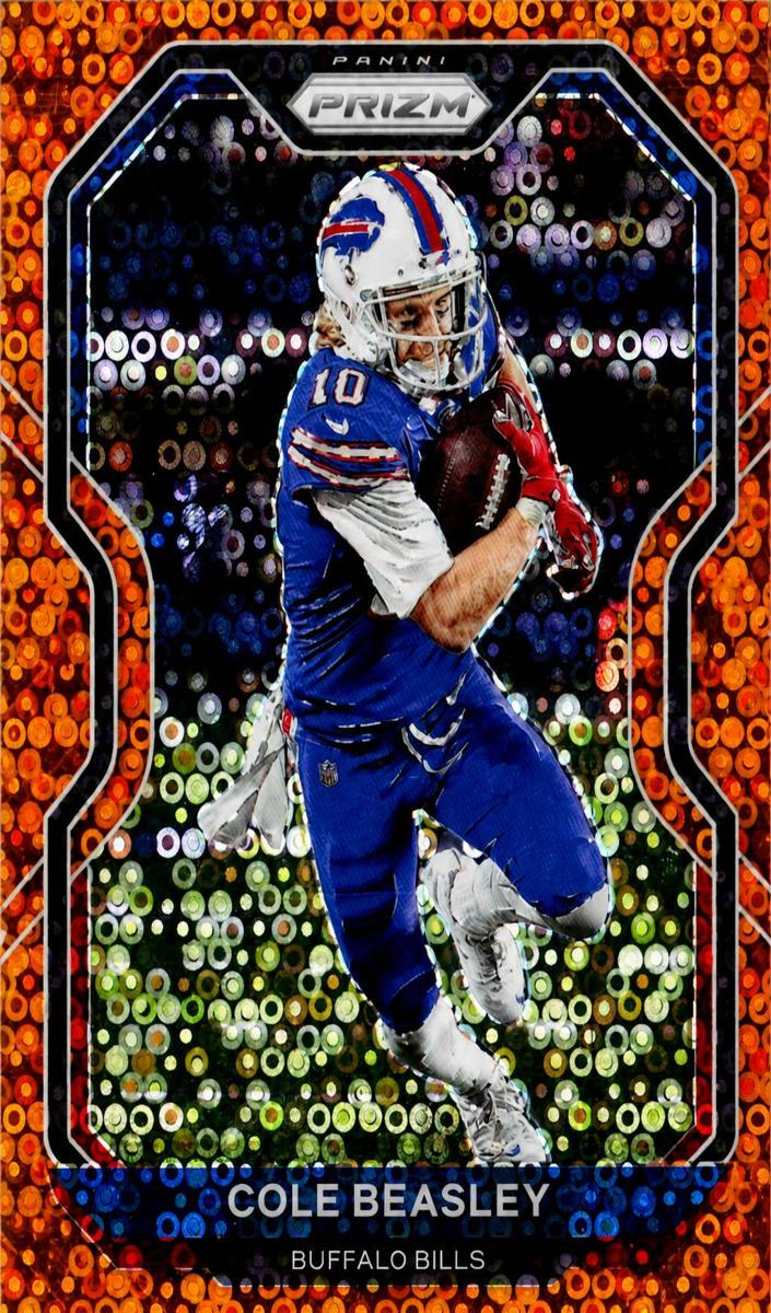 2020 Panini Prizm Football Disco Prizm Cole Beasley #5
