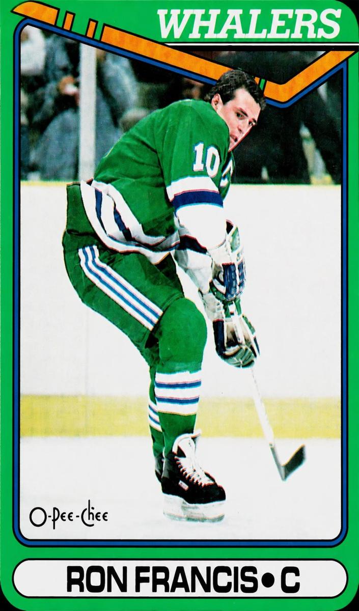 1990 O-Pee-Chee Hockey Ron Francis #311 PSA 9