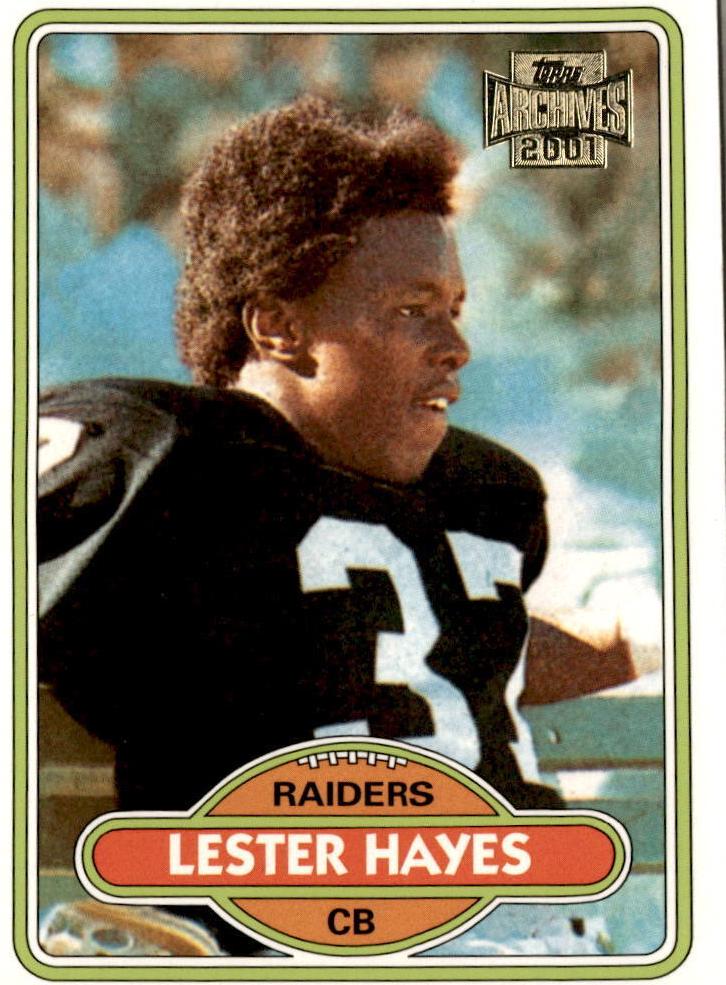 1980 Topps Football Lester Hayes #195 RAW Ungraded
